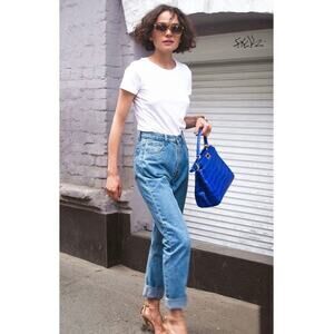 Vintage Levi's 550 Relaxed Fit Jeans size 8 M 28x31 High-Rise Tapered Mom Jean